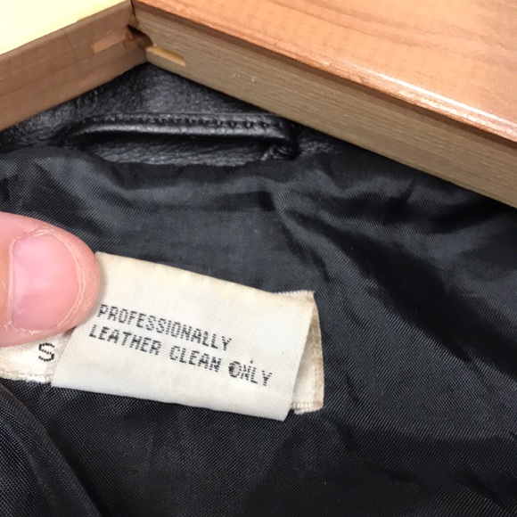 Vintage Tribeca Studio Black Leather Jacket - Picture 6 of 10